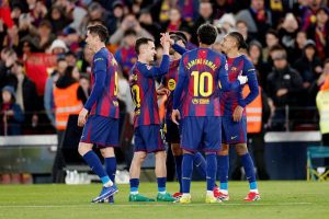 برشلونة يحطم شباك ريال أوفييدو ويعتلي صدارة الليجا